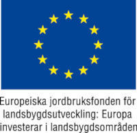 Logotyp för Europeiska jordbruksfonden för landsbygdsutveckling.